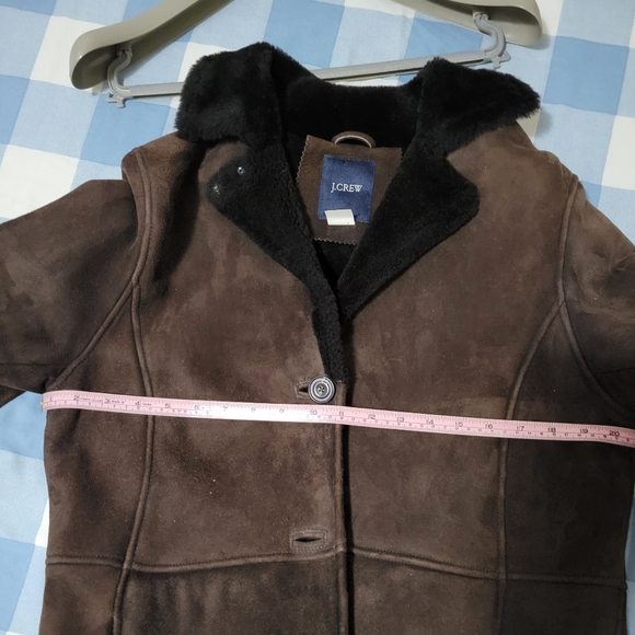 J Crew Vintage Sherling Coat - Picture 5 of 7